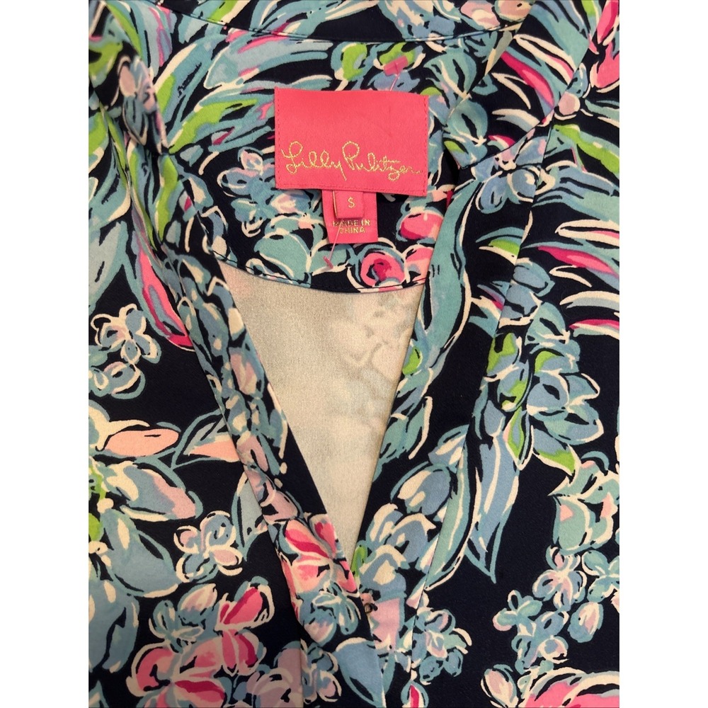 LILLY PULITZER  Winona Dress  PINEAPPLE PARADISE  Size  Small - Picture 4 of 7